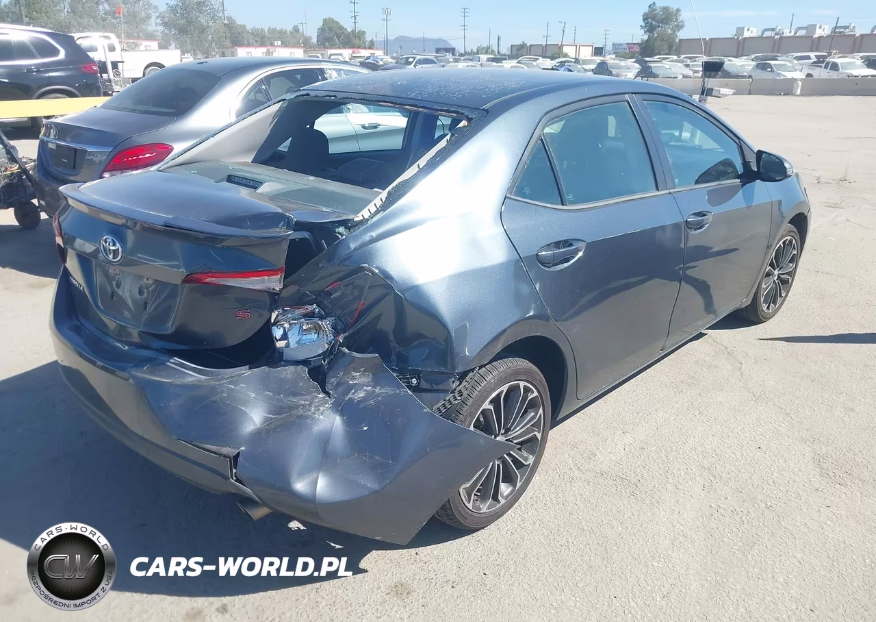 2016 Toyota Corolla S Plus VIN:5YFBURHEXGP566197 - 4