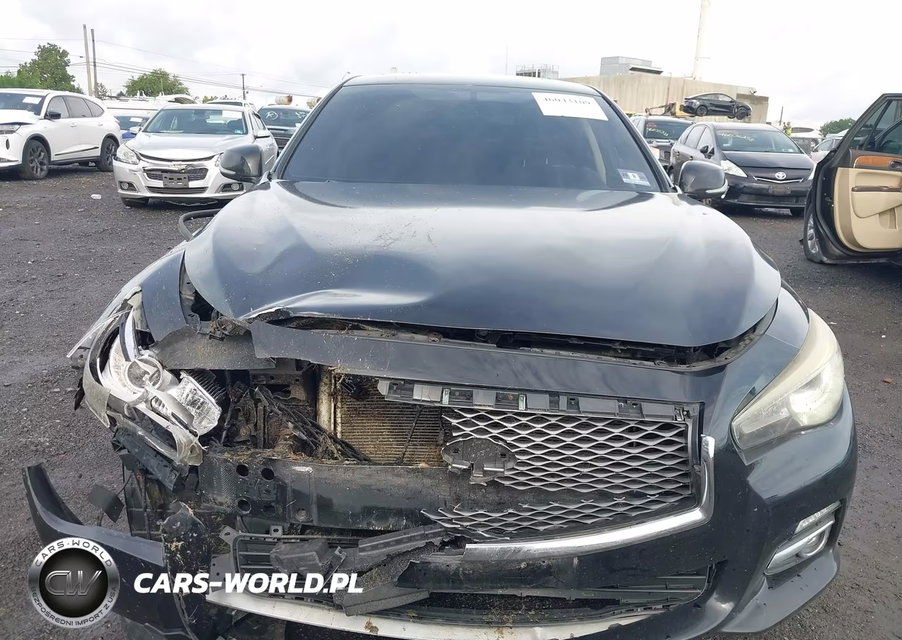 2015 Infiniti Q50 Premium VIN:JN1BV7AR6FM401637 - 12