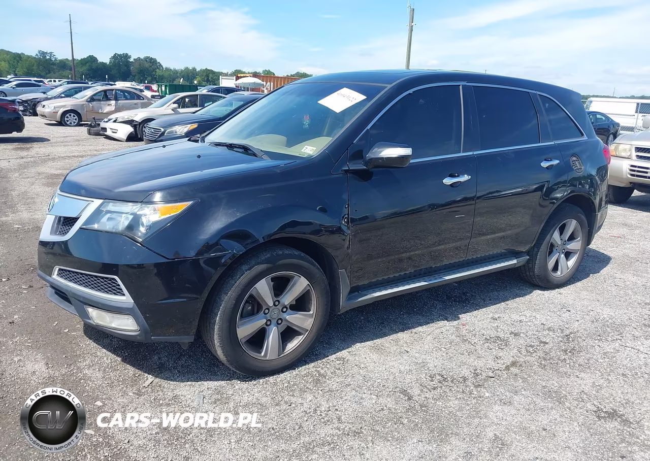 2012 Acura Mdx Technology Package VIN:2HNYD2H37CH531191 - 2