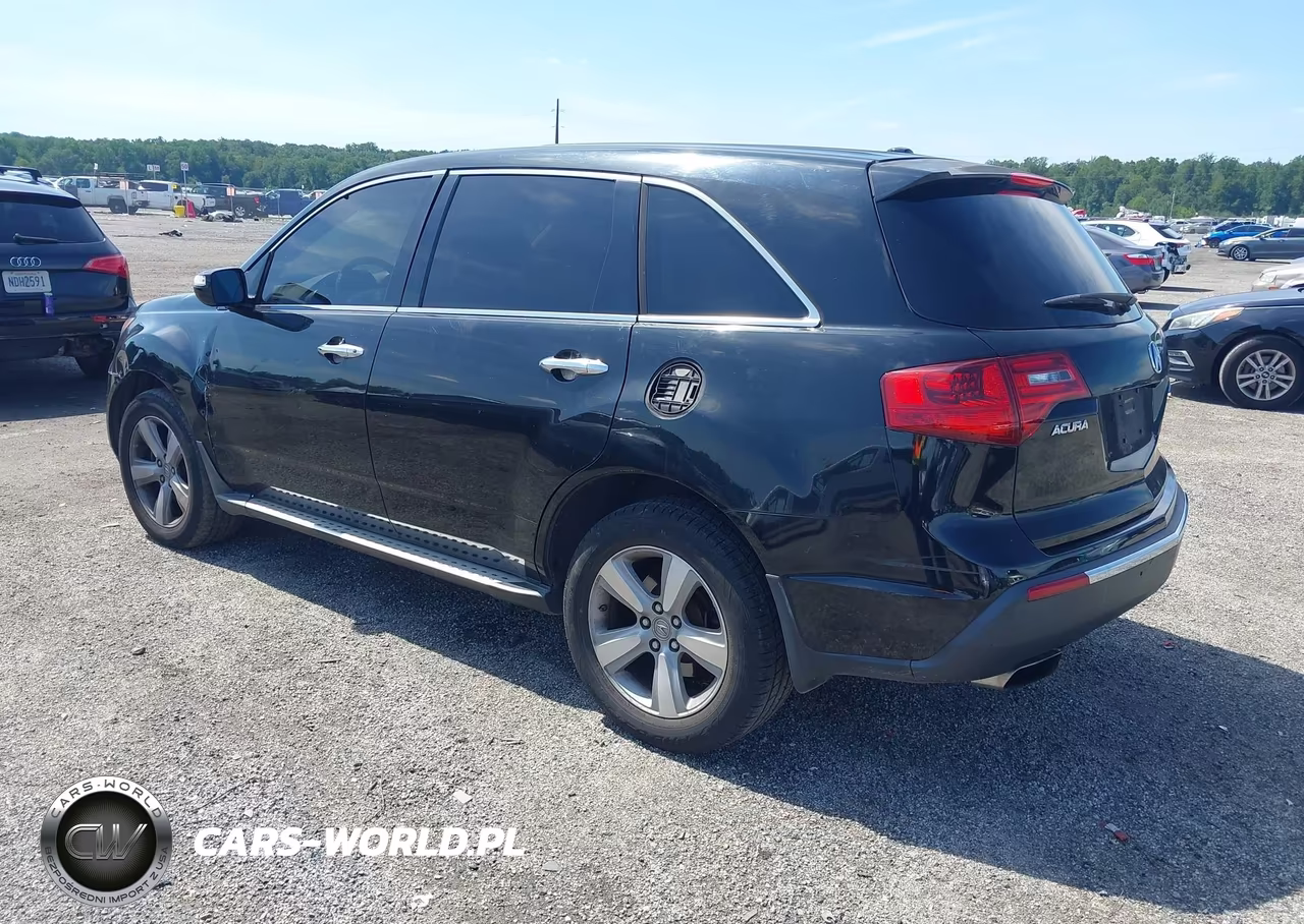 2012 Acura Mdx Technology Package VIN:2HNYD2H37CH531191 - 3