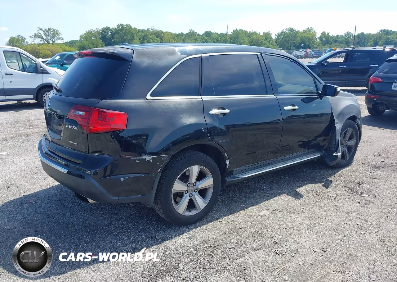 2012 Acura Mdx Technology Package VIN:2HNYD2H37CH531191 - 4