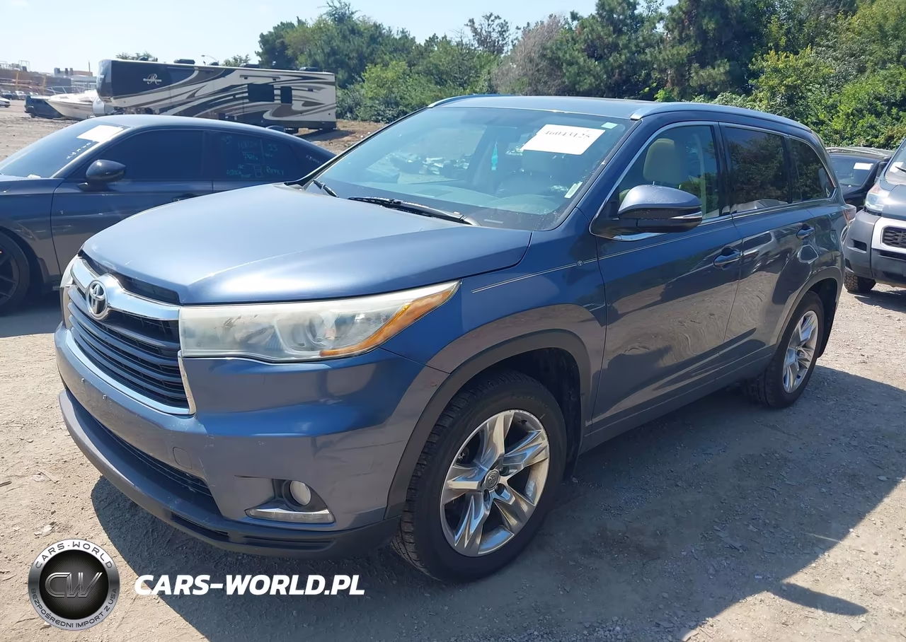 2015 Toyota Highlander Limited V6 VIN:5TDDKRFHXFS086162 - 2