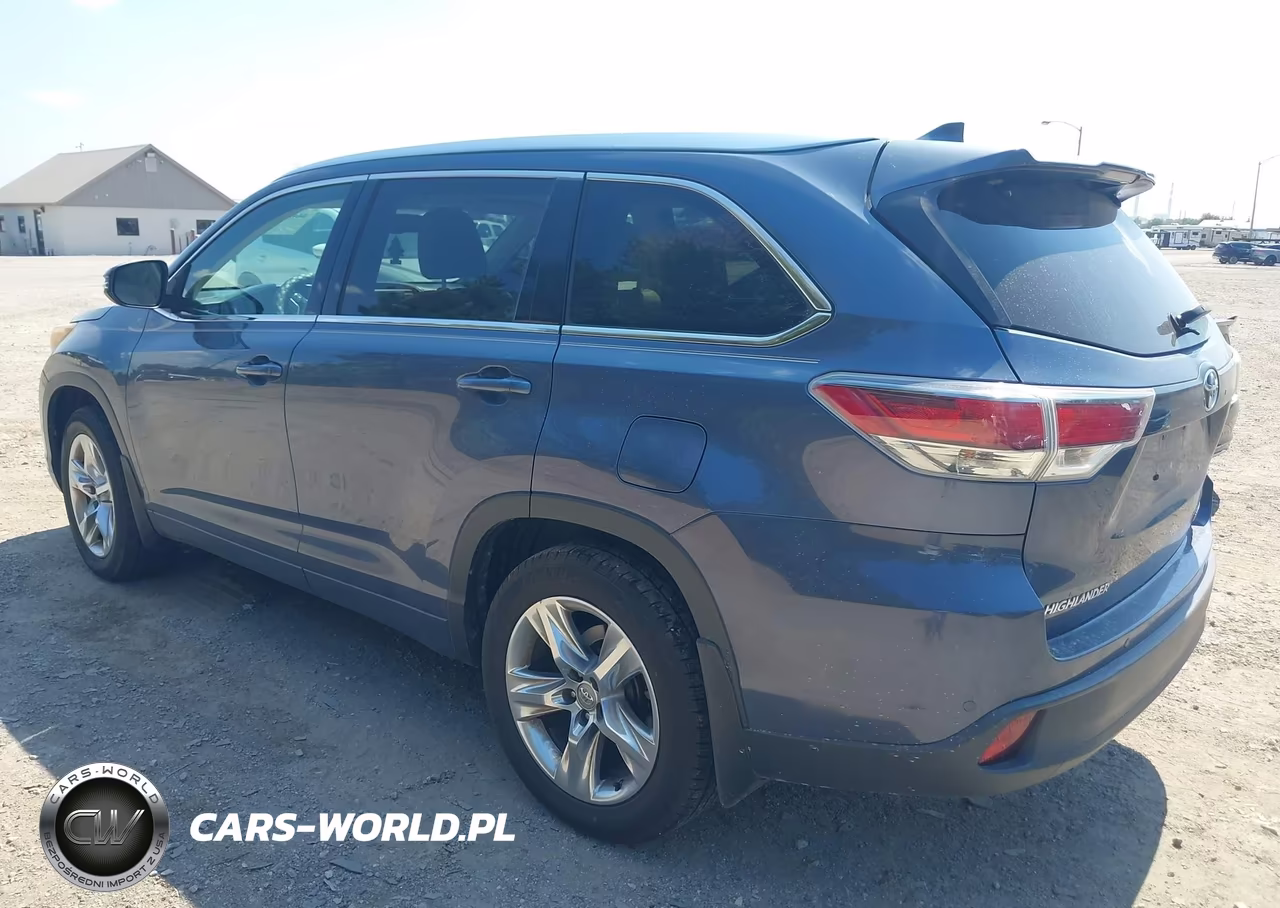 2015 Toyota Highlander Limited V6 VIN:5TDDKRFHXFS086162 - 3