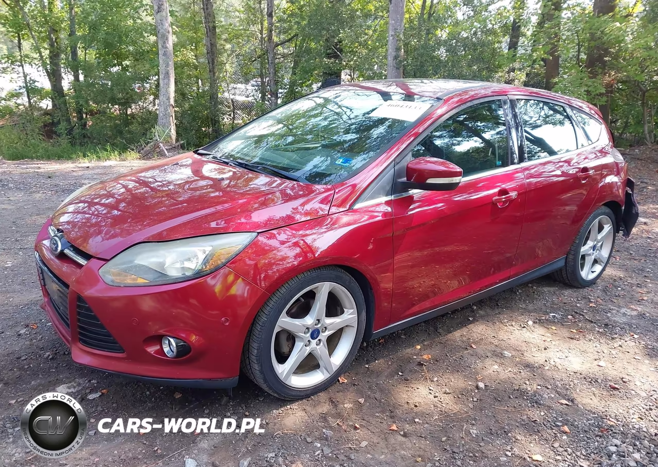 2013 Ford Focus Titanium VIN:1FADP3N23DL241392 - 2