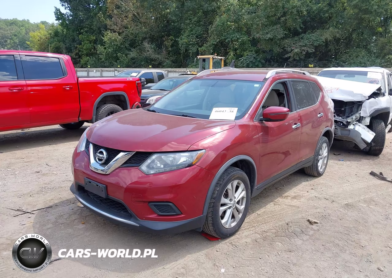 2016 Nissan Rogue S-Sl-Sv VIN:JN8AT2MT2GW005899 - 2