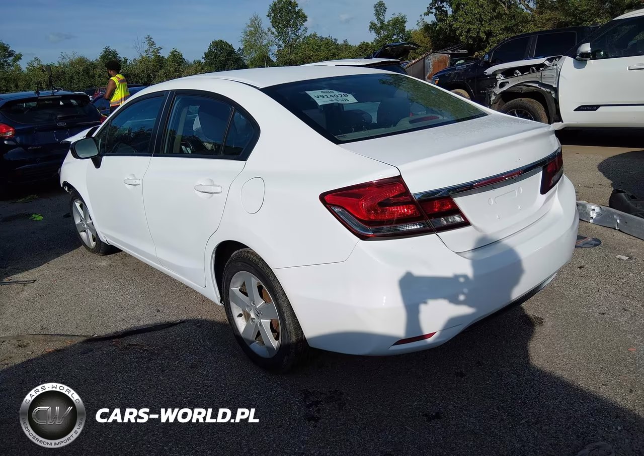 2015 Honda Civic Lx VIN:19XFB2F50FE255153 - 3