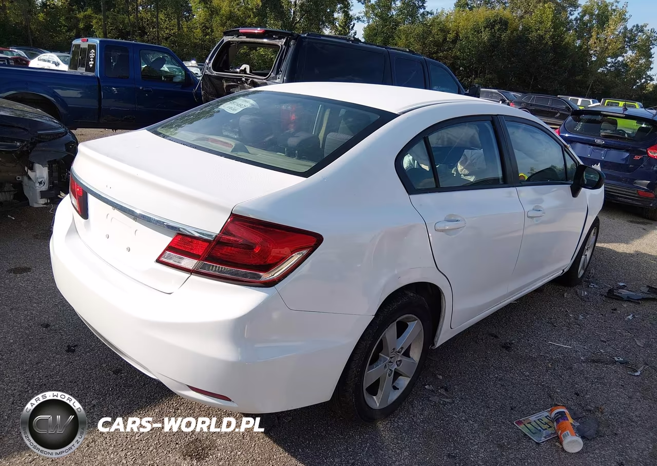 2015 Honda Civic Lx VIN:19XFB2F50FE255153 - 4