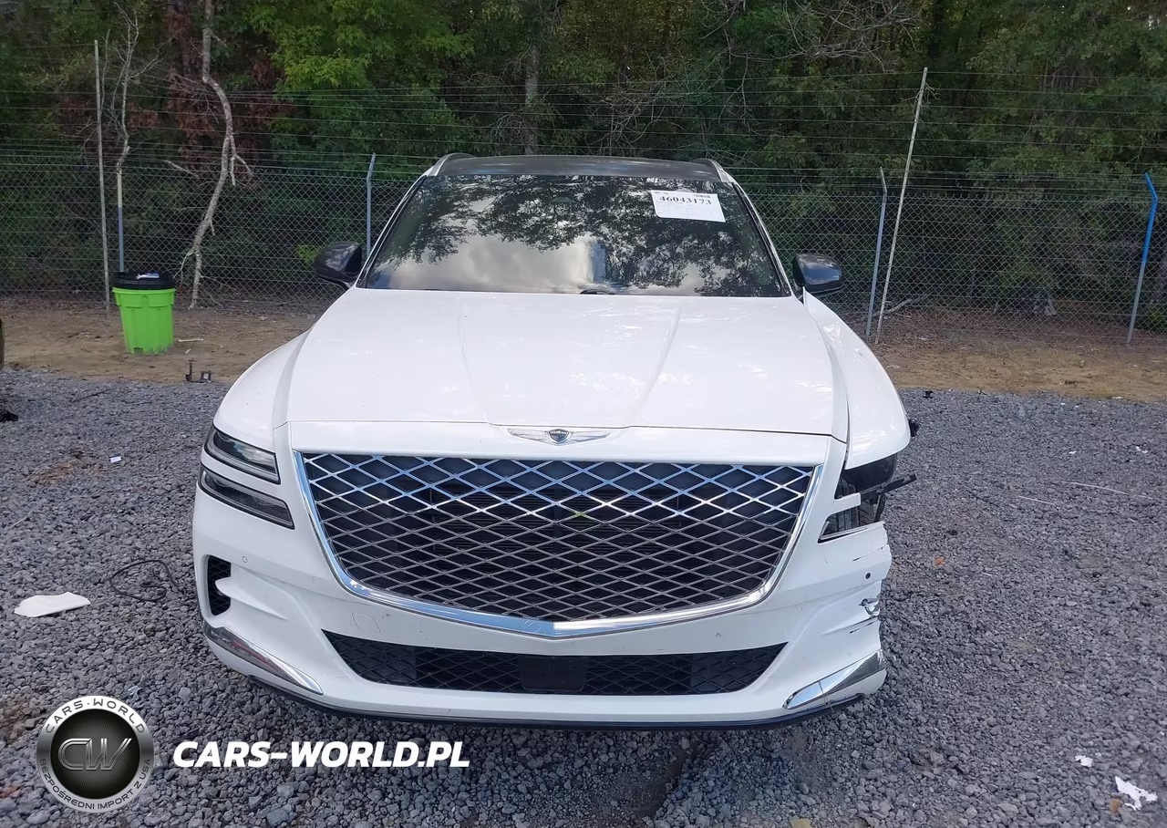2022 Genesis Gv80 2.5T Rwd VIN:KMUHB4SB3NU076800 - 12