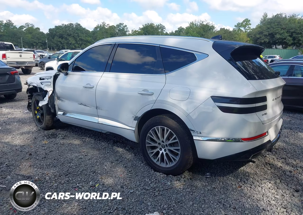 2022 Genesis Gv80 2.5T Rwd VIN:KMUHB4SB3NU076800 - 3
