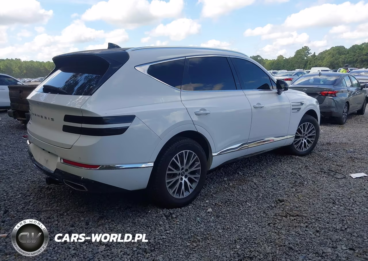 2022 Genesis Gv80 2.5T Rwd VIN:KMUHB4SB3NU076800 - 4