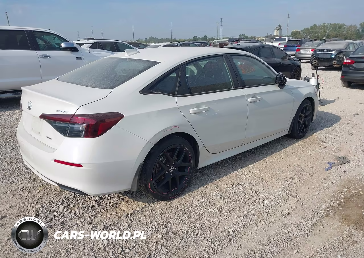 2025 Honda Civic Hybrid Sport-Sport Touring VIN:2HGFE4F83SH314323 - 4