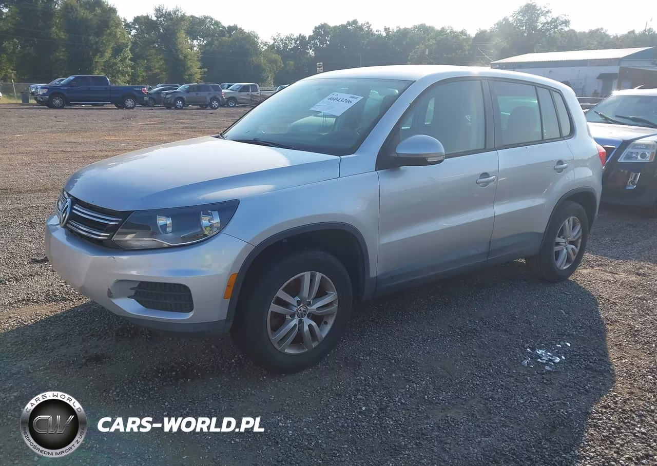 2012 Volkswagen Tiguan S VIN:WVGAV7AX7CW557575 - 2