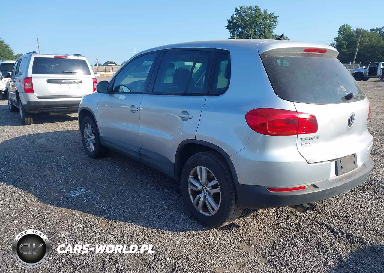 2012 Volkswagen Tiguan S VIN:WVGAV7AX7CW557575 - 3