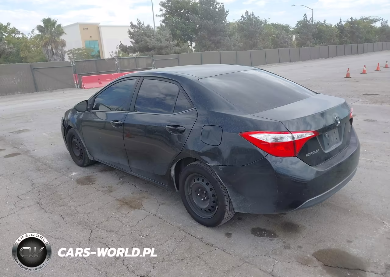 2014 Toyota Corolla Le VIN:2T1BURHE5EC083424 - 3
