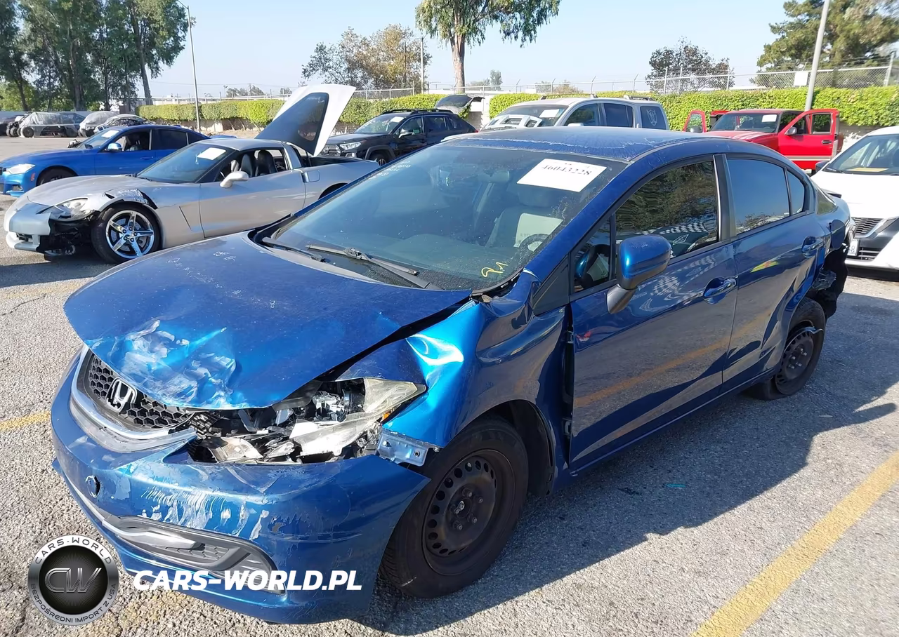 2014 Honda Civic Lx VIN:19XFB2F58EE204935 - 2