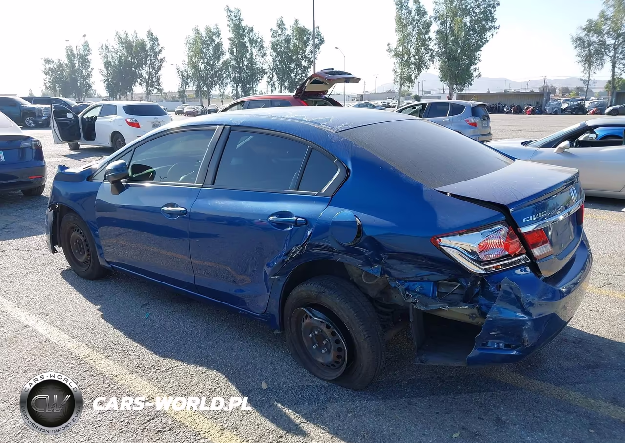 2014 Honda Civic Lx VIN:19XFB2F58EE204935 - 3