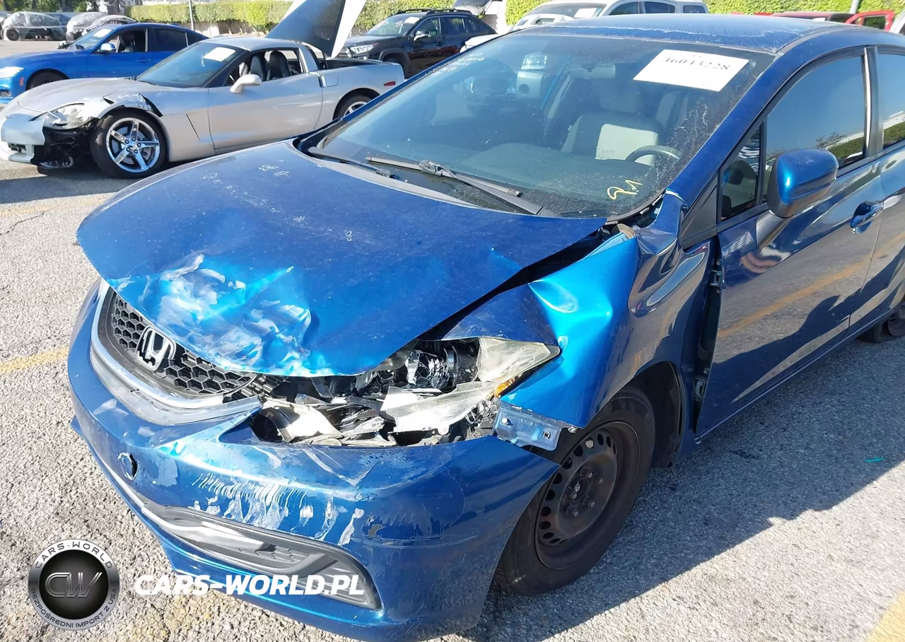 2014 Honda Civic Lx VIN:19XFB2F58EE204935 - 6