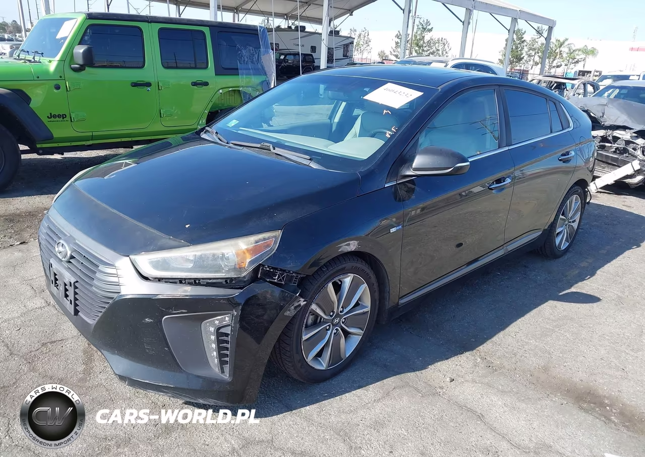 2017 Hyundai Ioniq Hybrid Limited VIN:KMHC85LC3HU021059 - 2