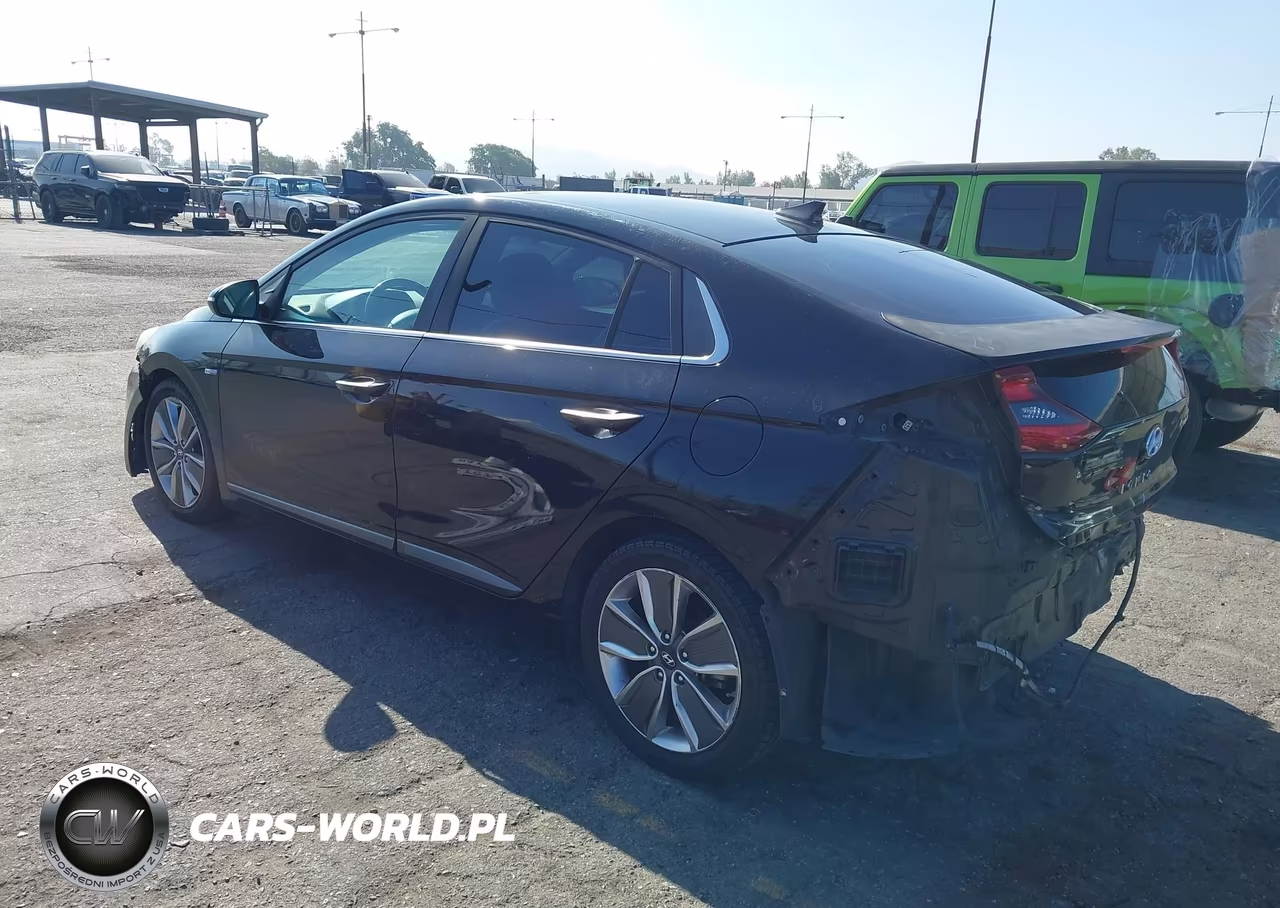 2017 Hyundai Ioniq Hybrid Limited VIN:KMHC85LC3HU021059 - 3