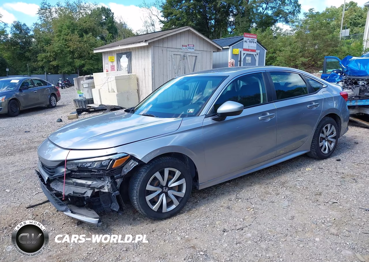 2022 Honda Civic Lx VIN:2HGFE2F20NH522454 - 2