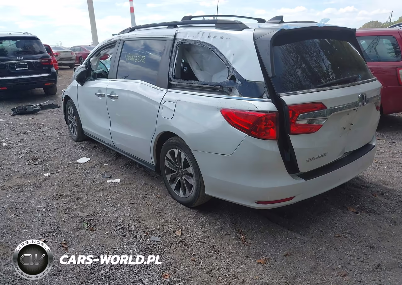 2022 Honda Odyssey Ex-L VIN:5FNRL6H70NB014136 - 3