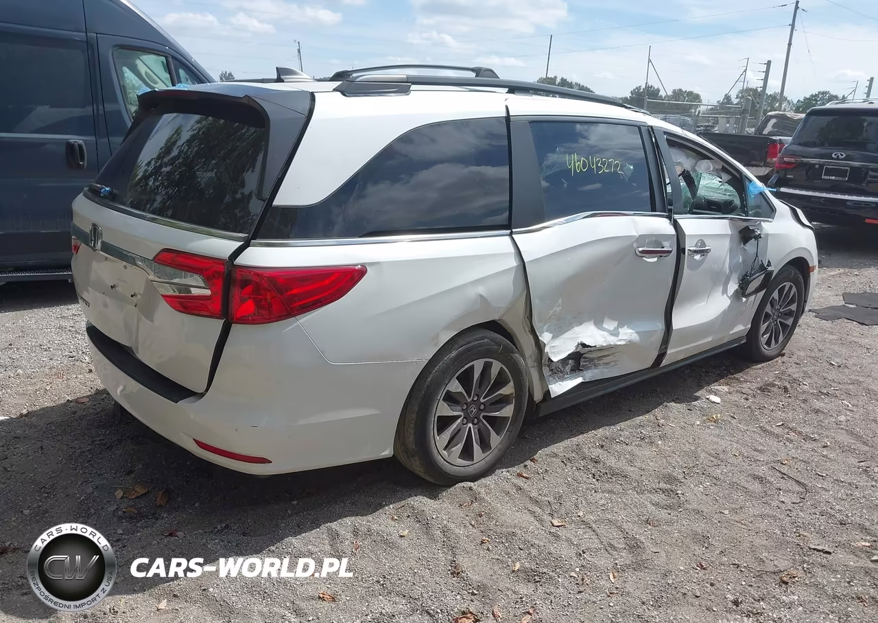 2022 Honda Odyssey Ex-L VIN:5FNRL6H70NB014136 - 4