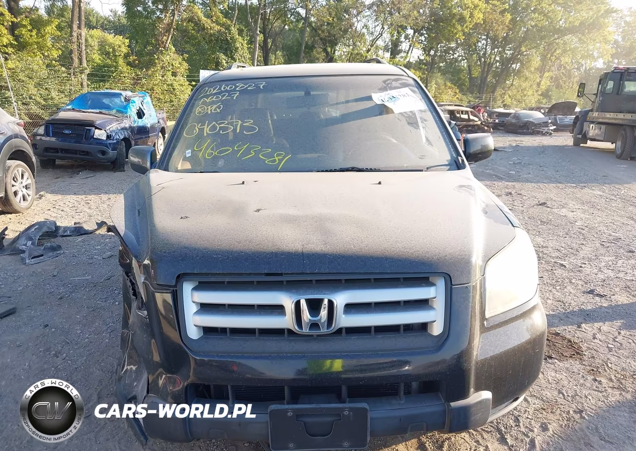 2007 Honda Pilot Ex-L VIN:5FNYF28647B040373 - 12