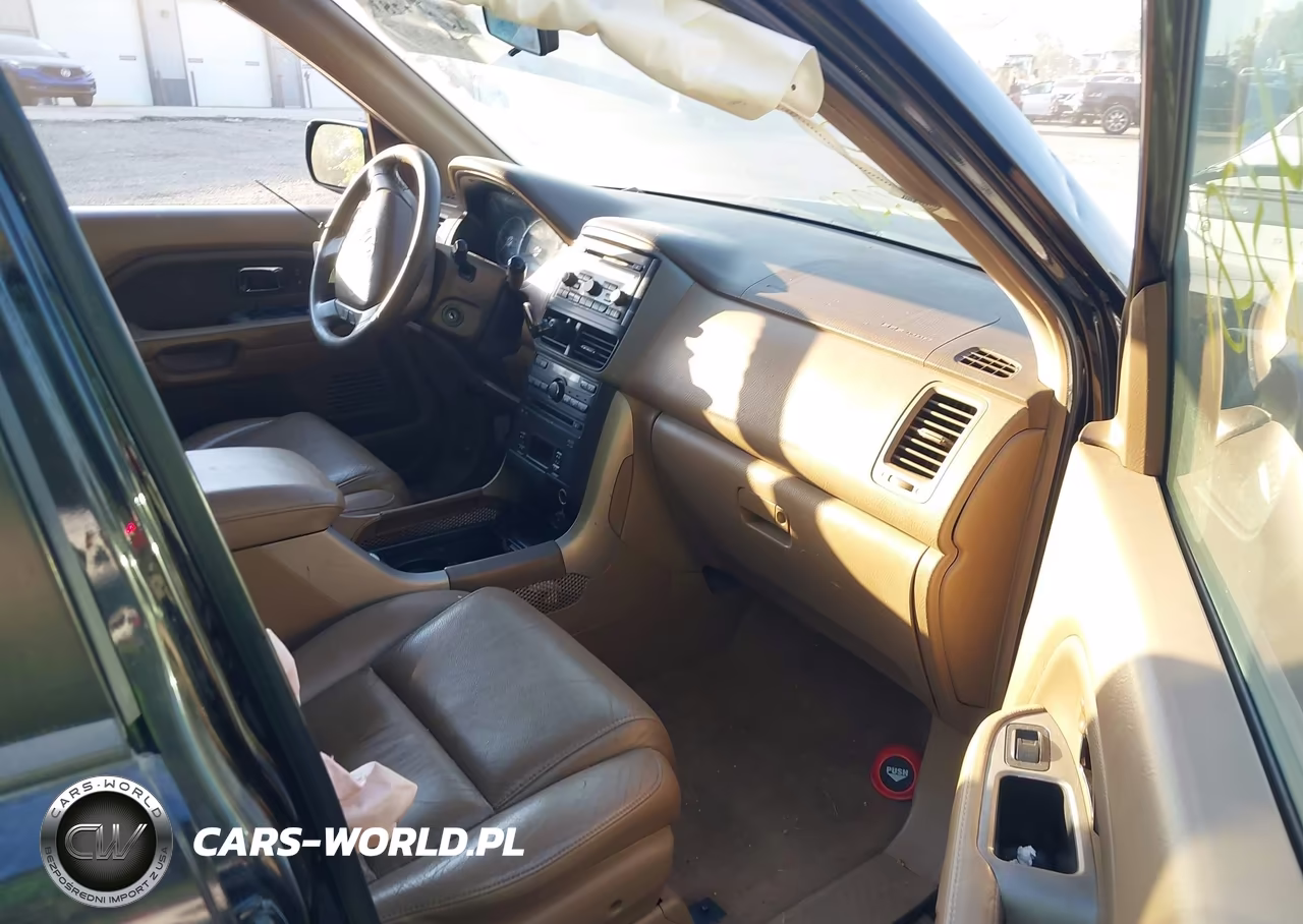2007 Honda Pilot Ex-L VIN:5FNYF28647B040373 - 5