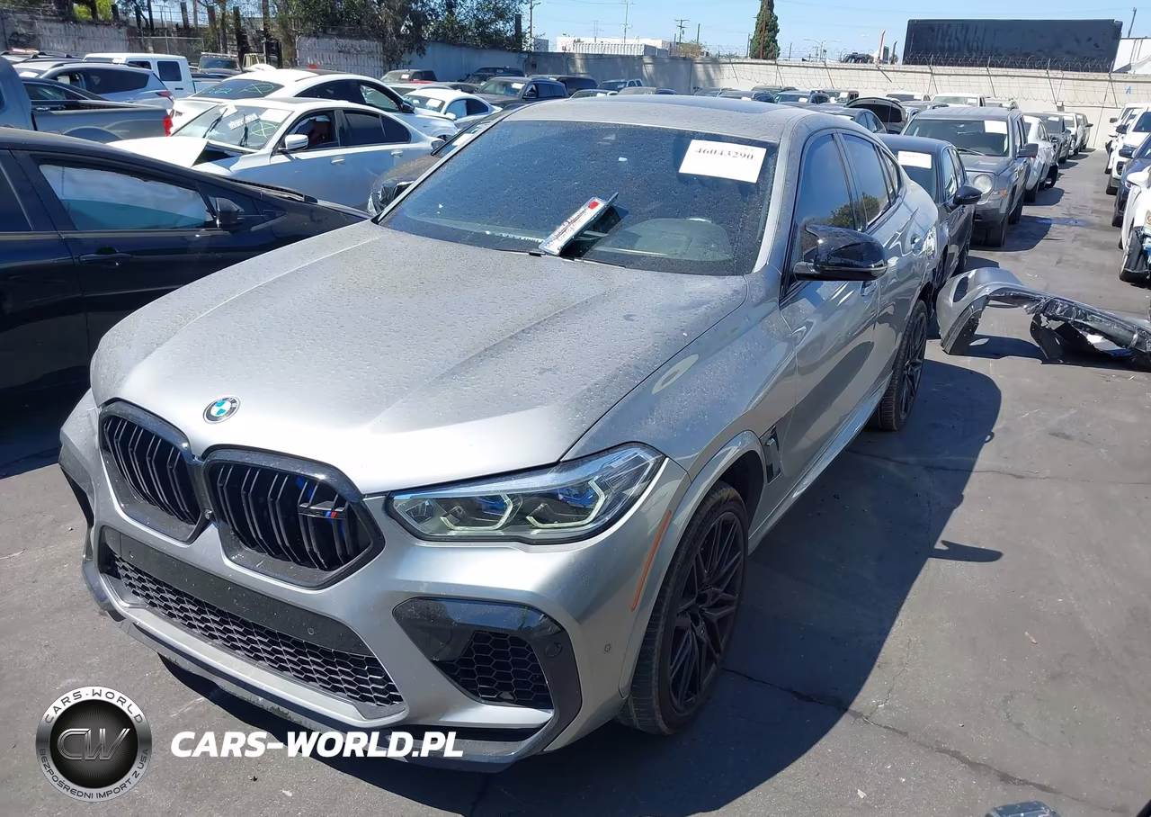 2021 BMW X6 M VIN:5YMCY0C07M9E19296 - 2