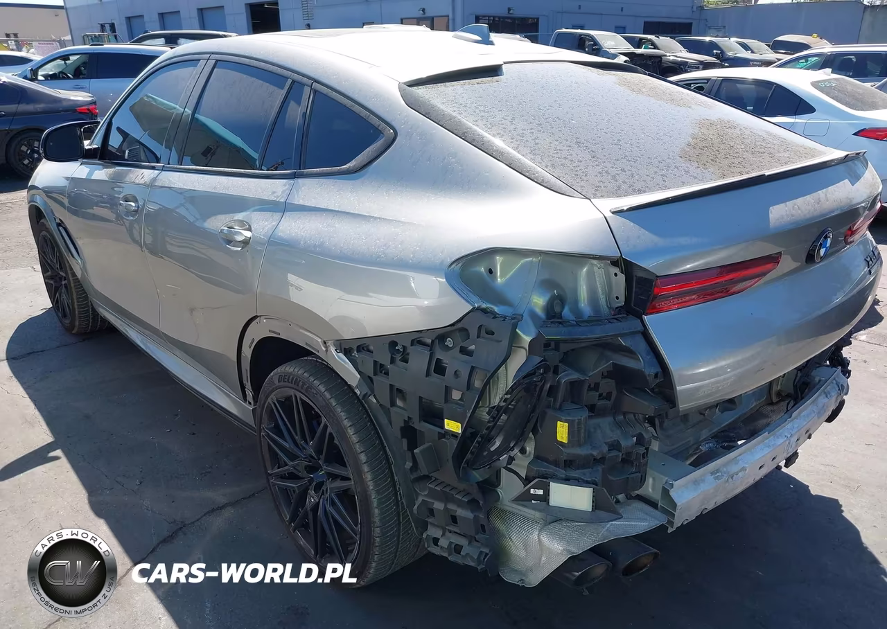 2021 BMW X6 M VIN:5YMCY0C07M9E19296 - 3