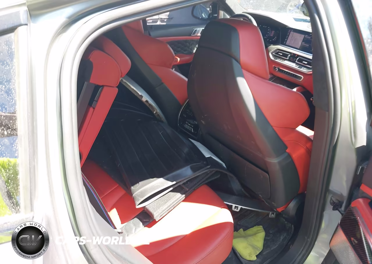 2021 BMW X6 M VIN:5YMCY0C07M9E19296 - 8