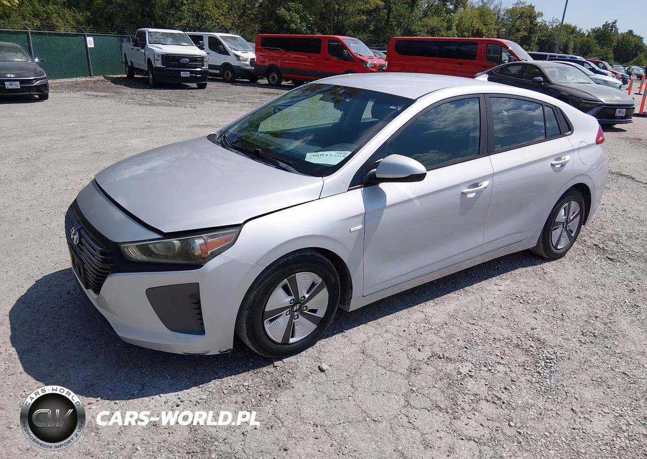 2018 Hyundai Ioniq Hybrid Blue VIN:KMHC65LC0JU099987 - 2