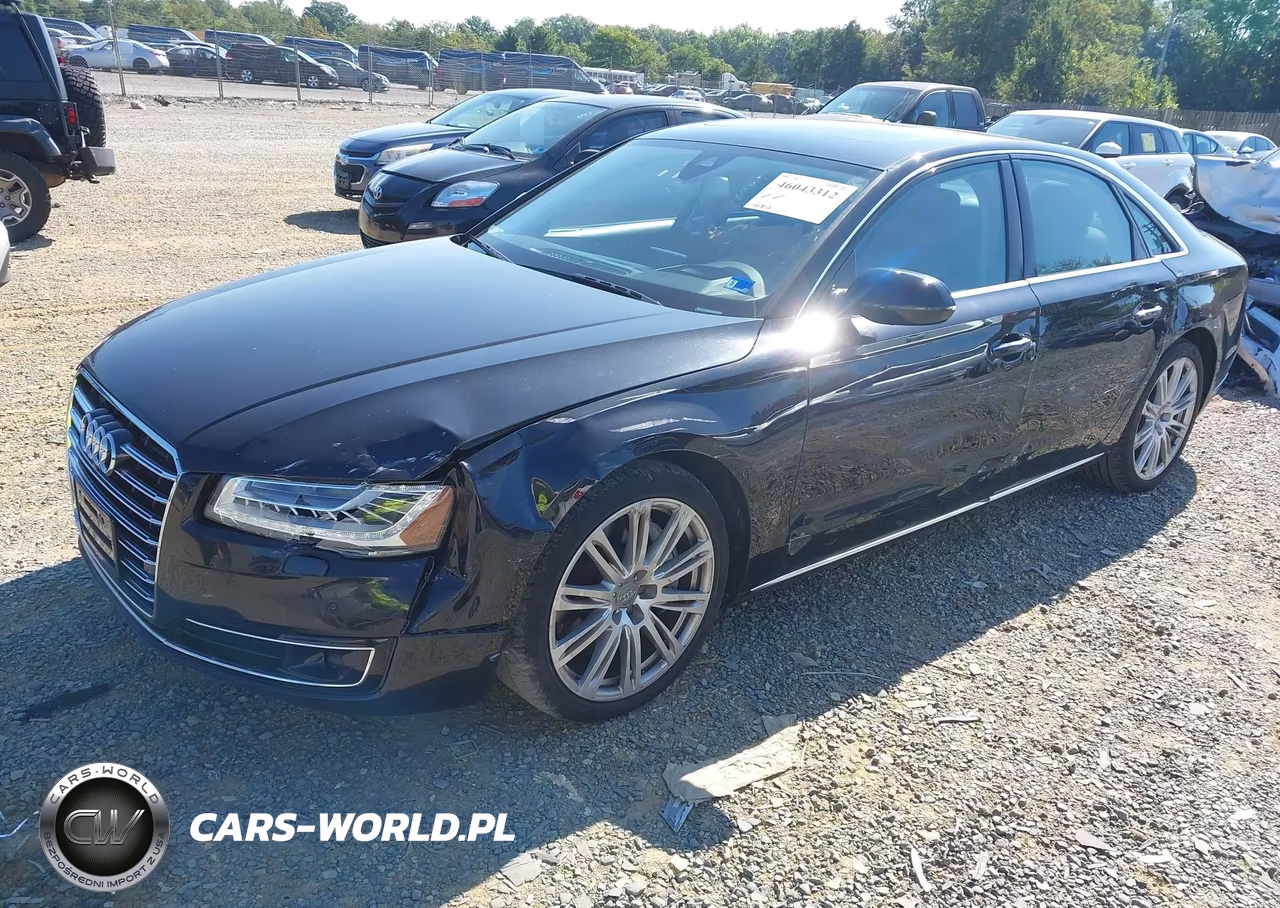 2015 Audi A8 3.0T VIN:WAUJGAFD7FN012767 - 2