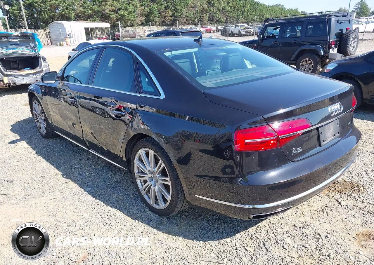 2015 Audi A8 3.0T VIN:WAUJGAFD7FN012767 - 3