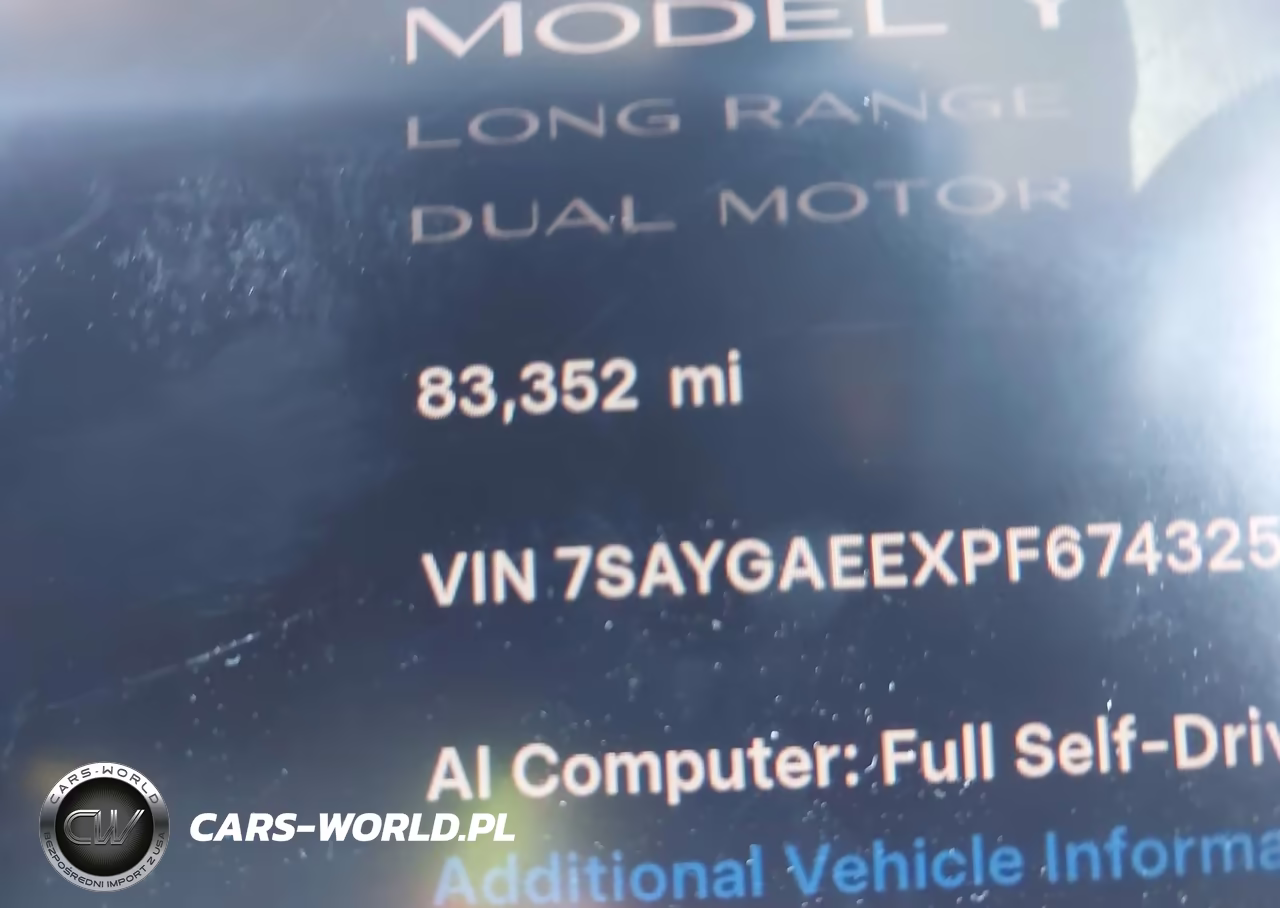2023 Tesla Model Y Awd-Long Range Dual Motor All-Wheel Drive VIN:7SAYGAEEXPF674325 - 15