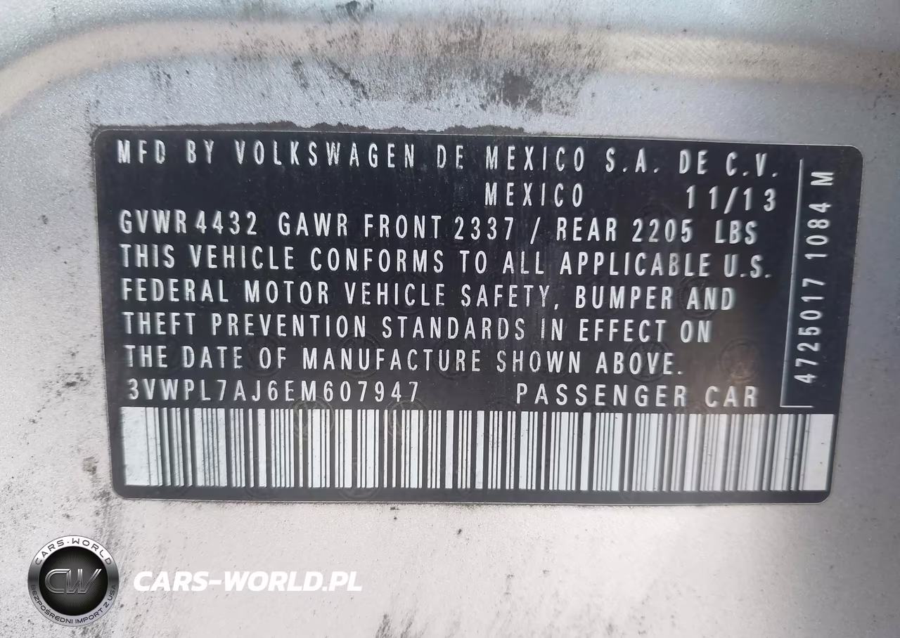 2014 Volkswagen Jetta Sportwagen 2.0L Tdi VIN:3VWPL7AJ6EM607947 - 9