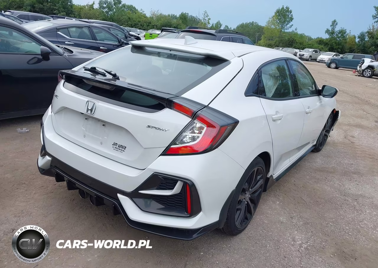 2021 Honda Civic Sport VIN:SHHFK7H40MU220734 - 4