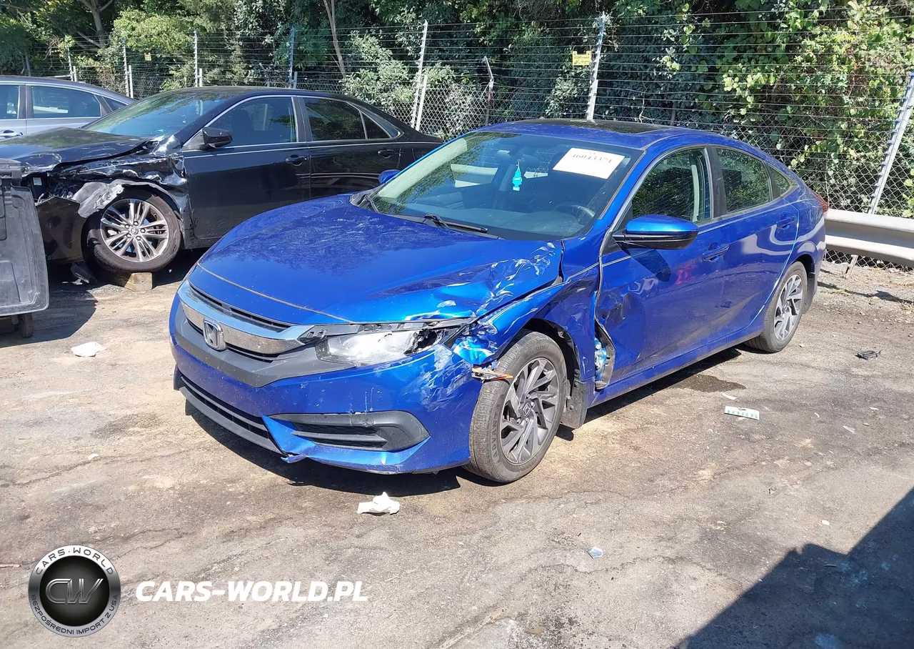 2017 Honda Civic Ex VIN:2HGFC2F74HH511737 - 2