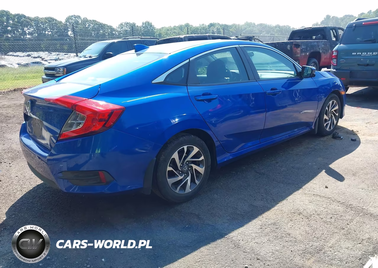 2017 Honda Civic Ex VIN:2HGFC2F74HH511737 - 4