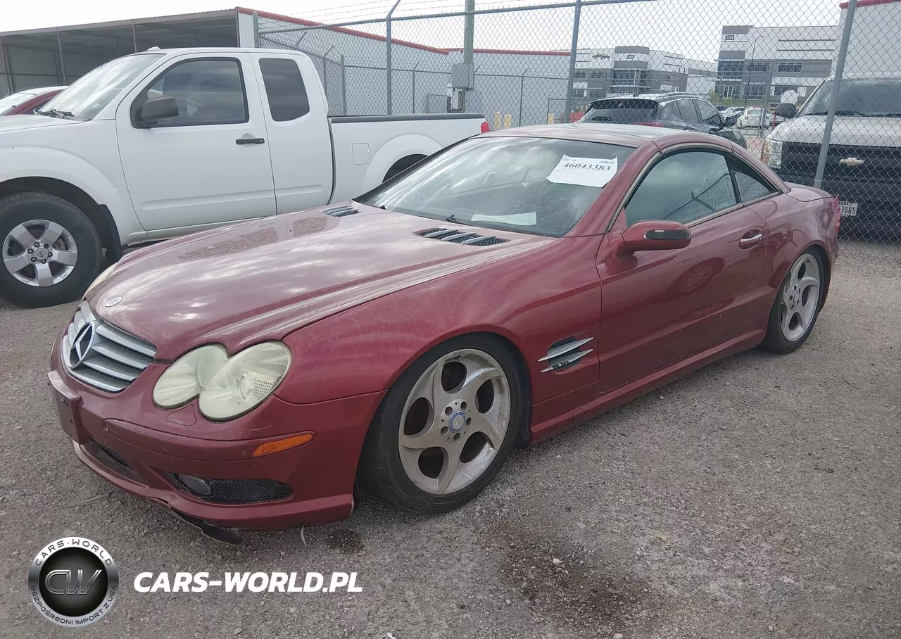 2004 Mercedes-Benz Sl 500 VIN:WDBSK75F34F069873 - 2