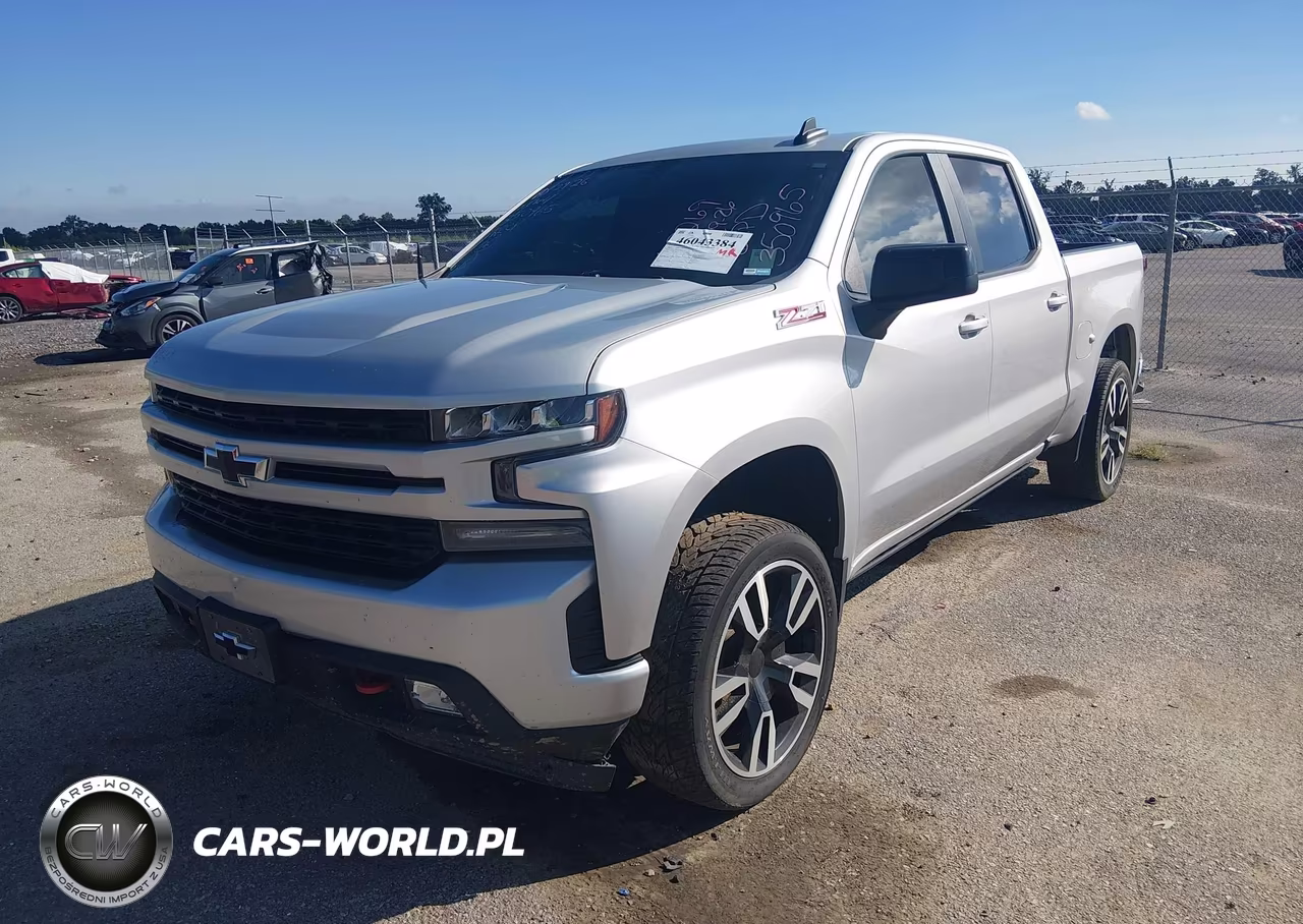 2021 Chevrolet Silverado 1500 4Wd Short Bed Rst VIN:1GCUYEED8MZ350965 - 2