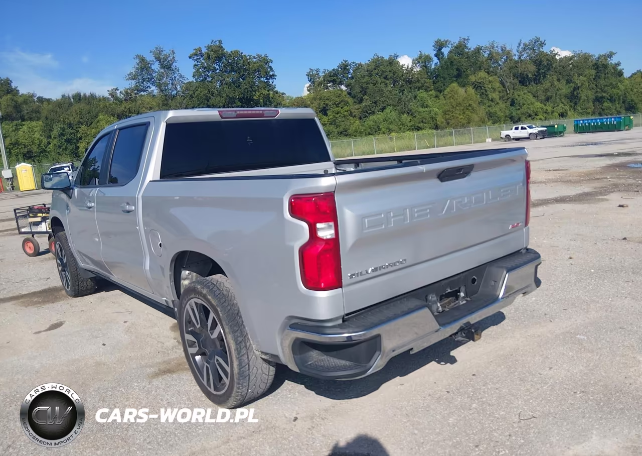 2021 Chevrolet Silverado 1500 4Wd Short Bed Rst VIN:1GCUYEED8MZ350965 - 3
