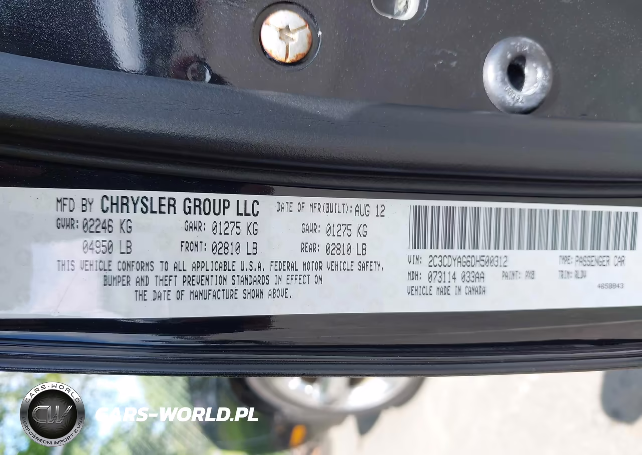 2013 Dodge Challenger Sxt Plus VIN:2C3CDYAG6DH500312 - 9