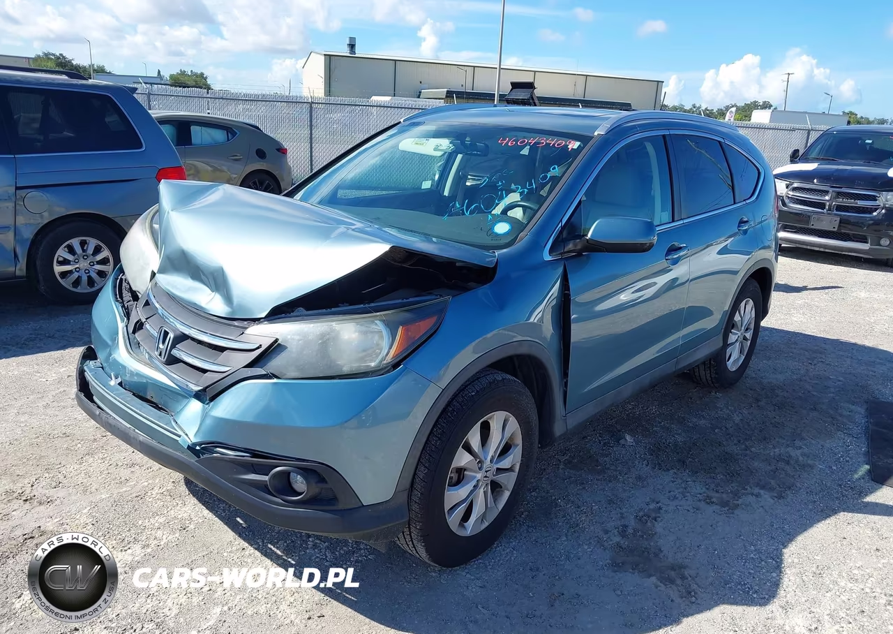 2014 Honda Cr-V Ex-L VIN:2HKRM4H78EH674296 - 2