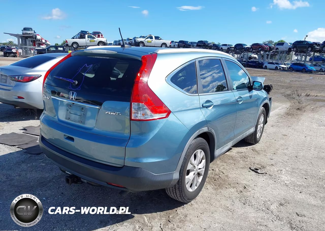 2014 Honda Cr-V Ex-L VIN:2HKRM4H78EH674296 - 4