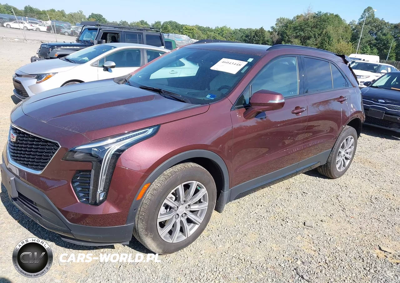 2023 Cadillac Xt4 Awd Sport VIN:1GYFZFR46PF100825 - 2