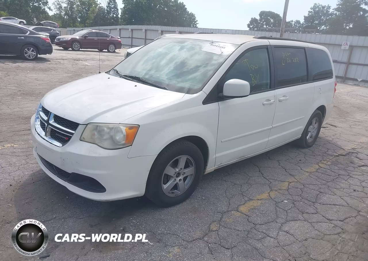 2012 Dodge Grand Caravan Sxt VIN:2C4RDGCG5CR353762 - 2