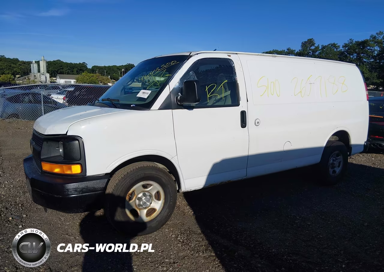 2008 Chevrolet Express Work Van VIN:1GCFG15X981217246 - 2