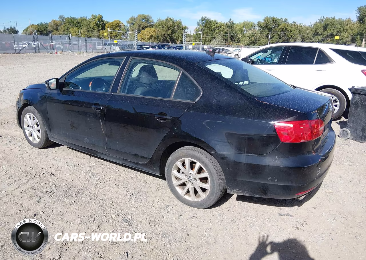 2012 Volkswagen Jetta 2.5L Se VIN:3VWDX7AJXCM399866 - 3