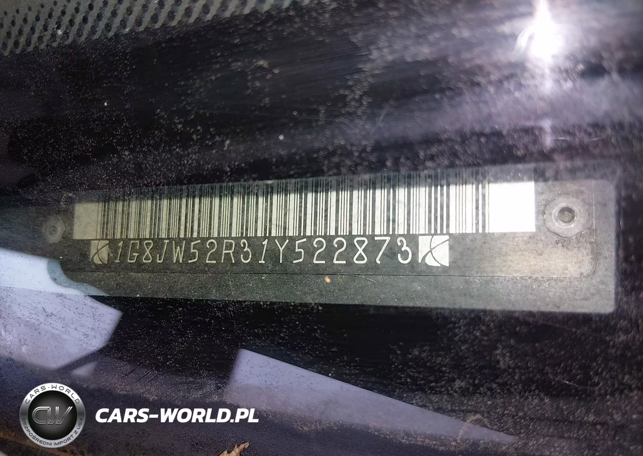 2001 Saturn L300 VIN:1G8JW52R31Y522873 - 9